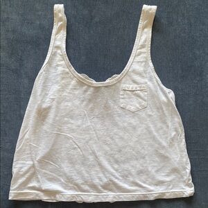 White Sleeveless Women's Top